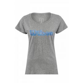 CAMISETA WILSON SCRIPT COTTON GRIS