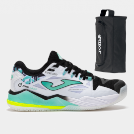 ZAPATILLAS JOMA SPIN MEN 2542 BLANCO TURQUESA