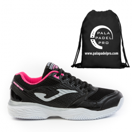 ZAPATILLAS JOMA T.MASTER 1000 LADY 2001 BLACK FUCSIA