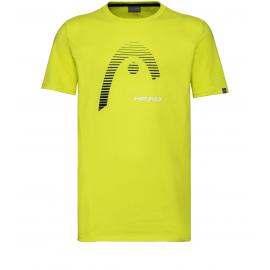 CAMISETA HEAD CLUB CARL AMARILLA
