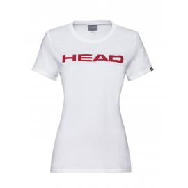 CAMISETA HEAD CHICA LUCY BLANCA-ROJA 2019