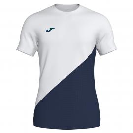 CAMISETA JOMA BLOQUES BLANCO-MARINO