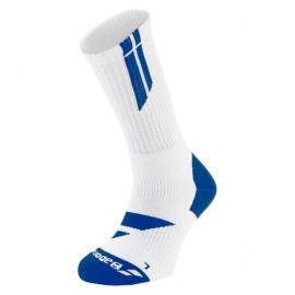 CALCETINES BABOLAT TÉCNICOS TEAM BIG LOGO BLANCO / AZUL