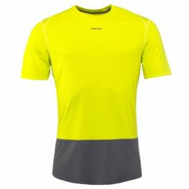 CAMISETA HEAD VISION TECH AMARILLA/ANTRACITA