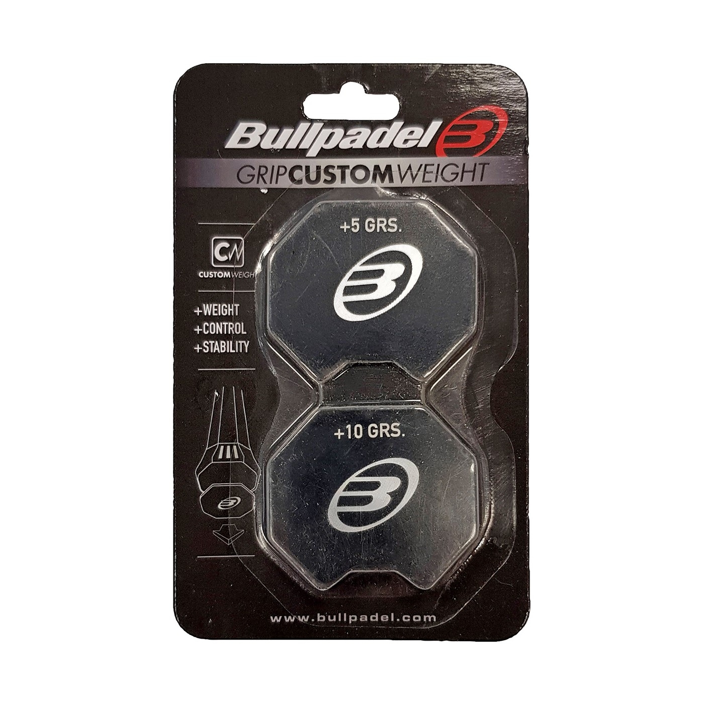 PESOS BULLPADEL PARA GRIP CUSTOM WEIGHT
