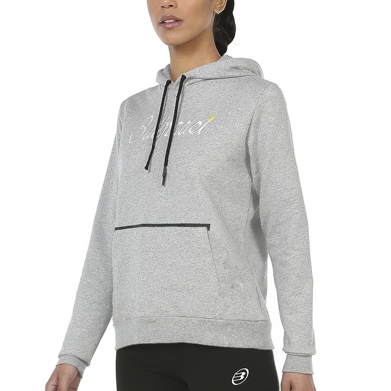 SUDADERA BULLPADEL ISARRI GRIS