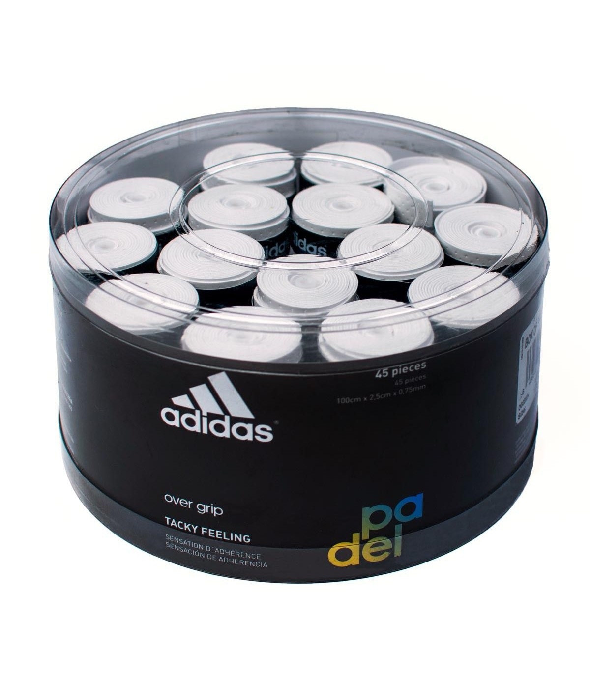 OVERGRIP ADIDAS 45 UNIDADES BLANCO