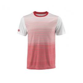 CAMISETA WILSON M TEAM STRIPED CREW RED