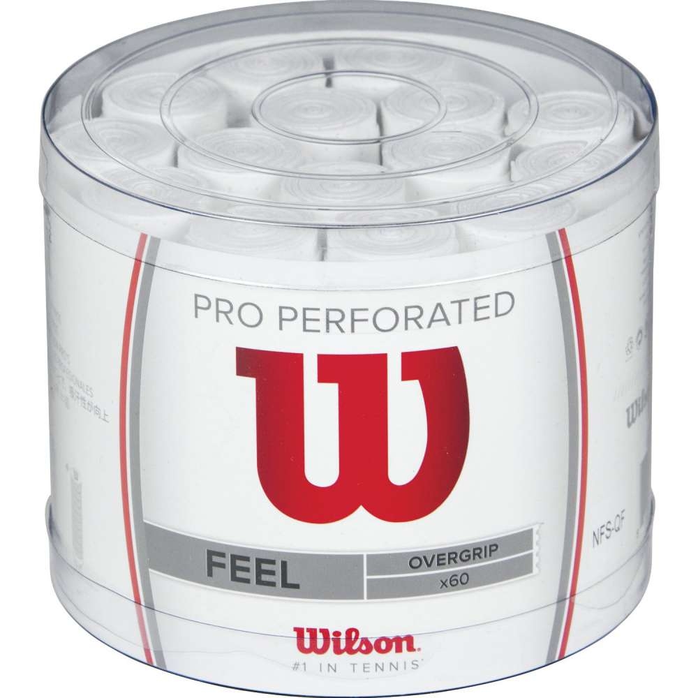 TAMBOR 60 OVERGRIPS PERFORADOS WILSON