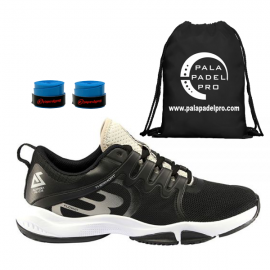 ZAPATILLAS BULLPADEL FLOW HYBRID FLY WOMAN NEGRO