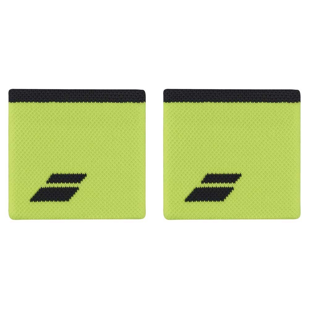 MUÑEQUERA BABOLAT AMARILLO/GRIS 2024