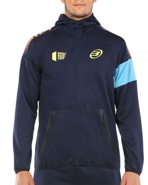 SUDADERA BULLPADEL VIJES WPT AZUL OSCURO