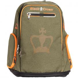 MOCHILA BLACK CROWN PLANET NEGRO NARANJA