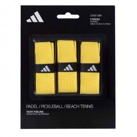 BLISTER 3 OVERGRIPS ADIDAS AMARILLO