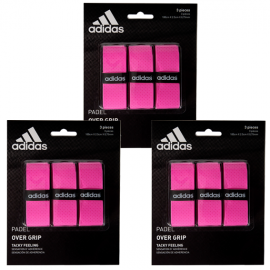 PACK 3 BLISTER GRIP ADIDAS ROSA
