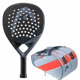 PACK HEAD PALA SPEED ELITE + PALETERO ELITE GRIS