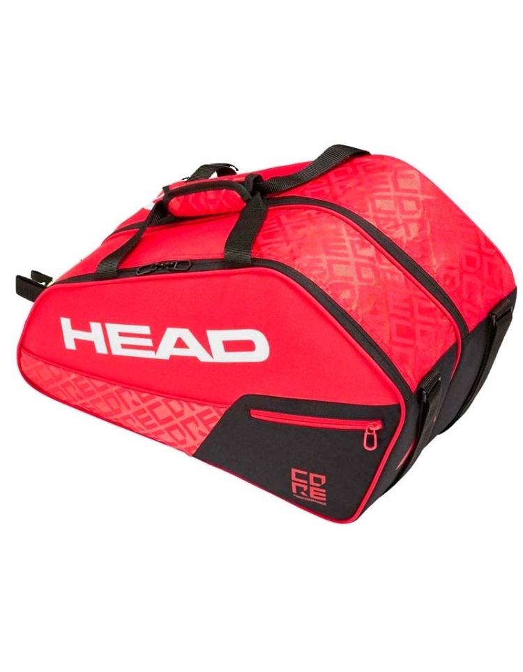 PALETERO HEAD COREL PADEL COMBI ROJO NEGRO