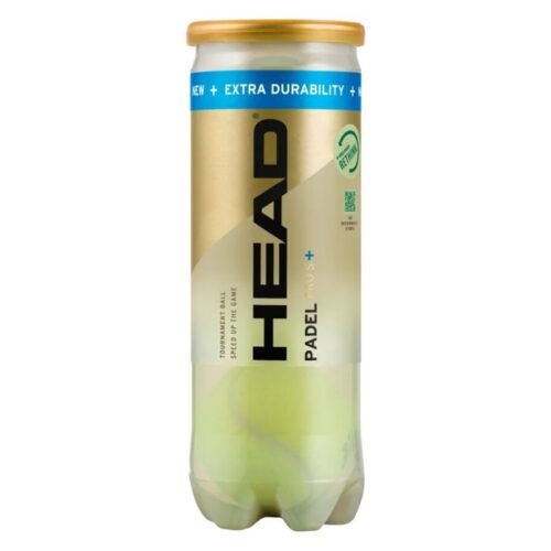 BOTE DE 3 PELOTAS HEAD PADEL PRO S