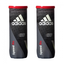 PACK 2 BOTE DE PELOTAS ADIDAS PADEL SPEED RX