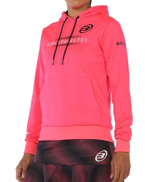 SUDADERA BULLPADEL RENIEBA WPT CARMESI FLUOR 2022