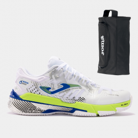 ZAPATILLAS JOMA SLAM MEN 2402 BLANCO AMARILLO FLUOR