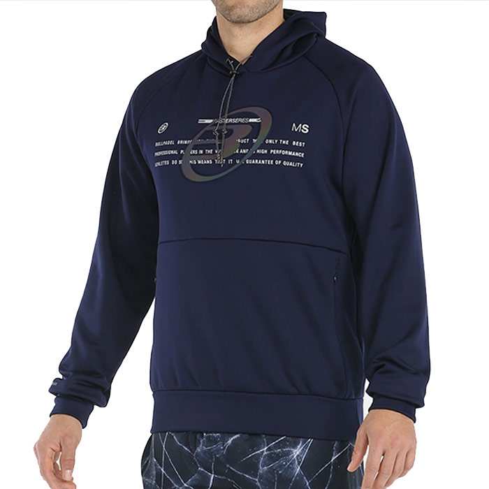 SUDADERA BULLPADEL LADYAR AZUL MARINO