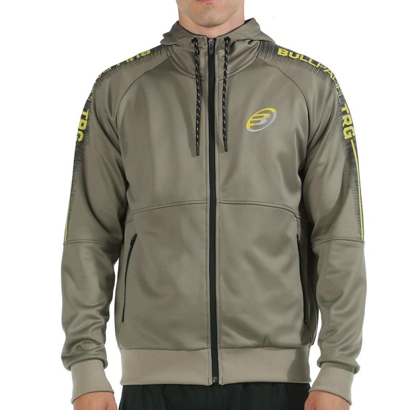 SUDADERA BULLPADEL WPT TESANA VERDE OLIVA 2022