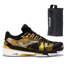 ZAPATILLAS JOMA SPECIAL SLAM 2231 WPT NEGRO ORO