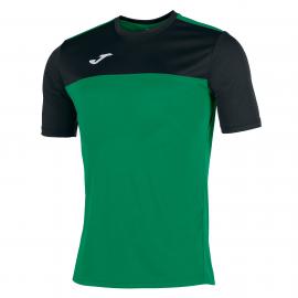 CAMISETA JOMA WINNER VERDE NEGRO